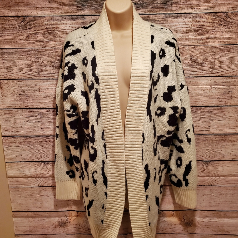 Cheetah Print Sweater